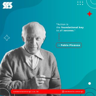 “Action is the foundational key to all success.” 
-Pablo Picasso